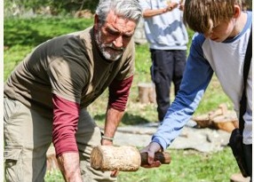 Family learning through woodworking